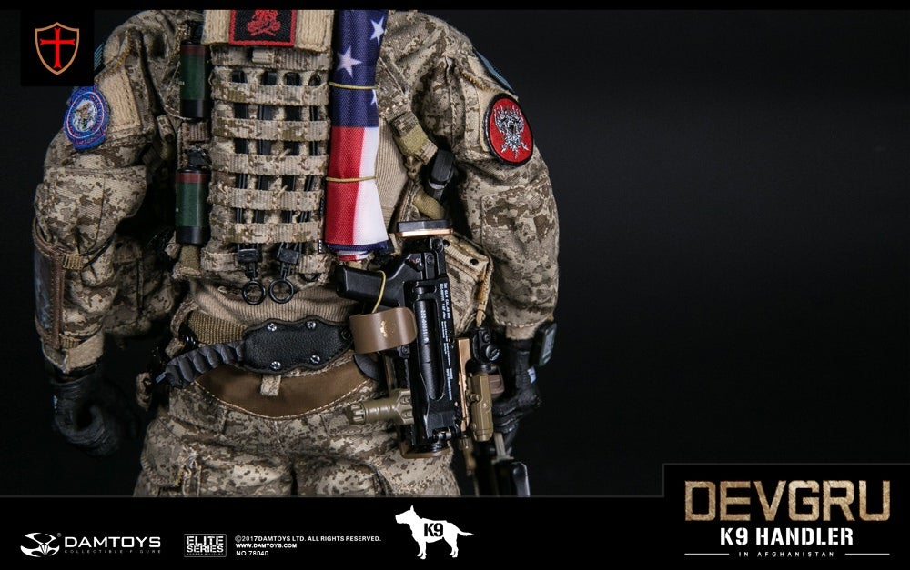 DamToys (DAM-78040) DEVGRU K9-handler in Afghanistan 1/6 Scale