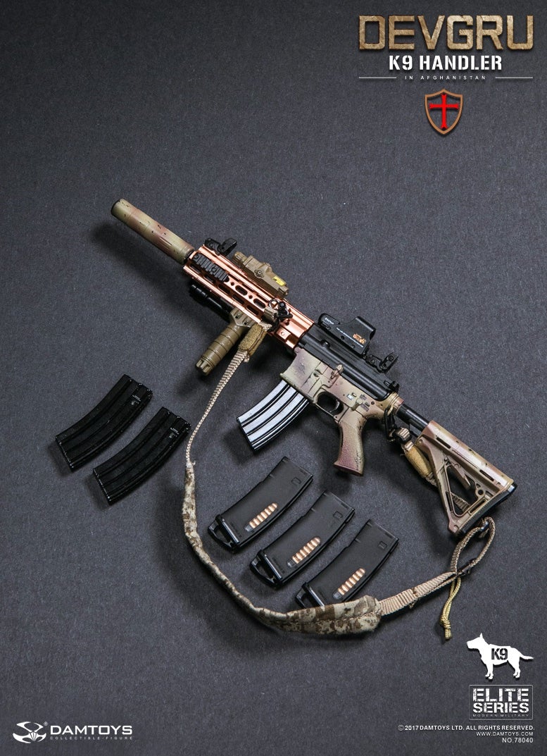 DamToys (DAM-78040) DEVGRU K9-handler in Afghanistan 1/6 Scale