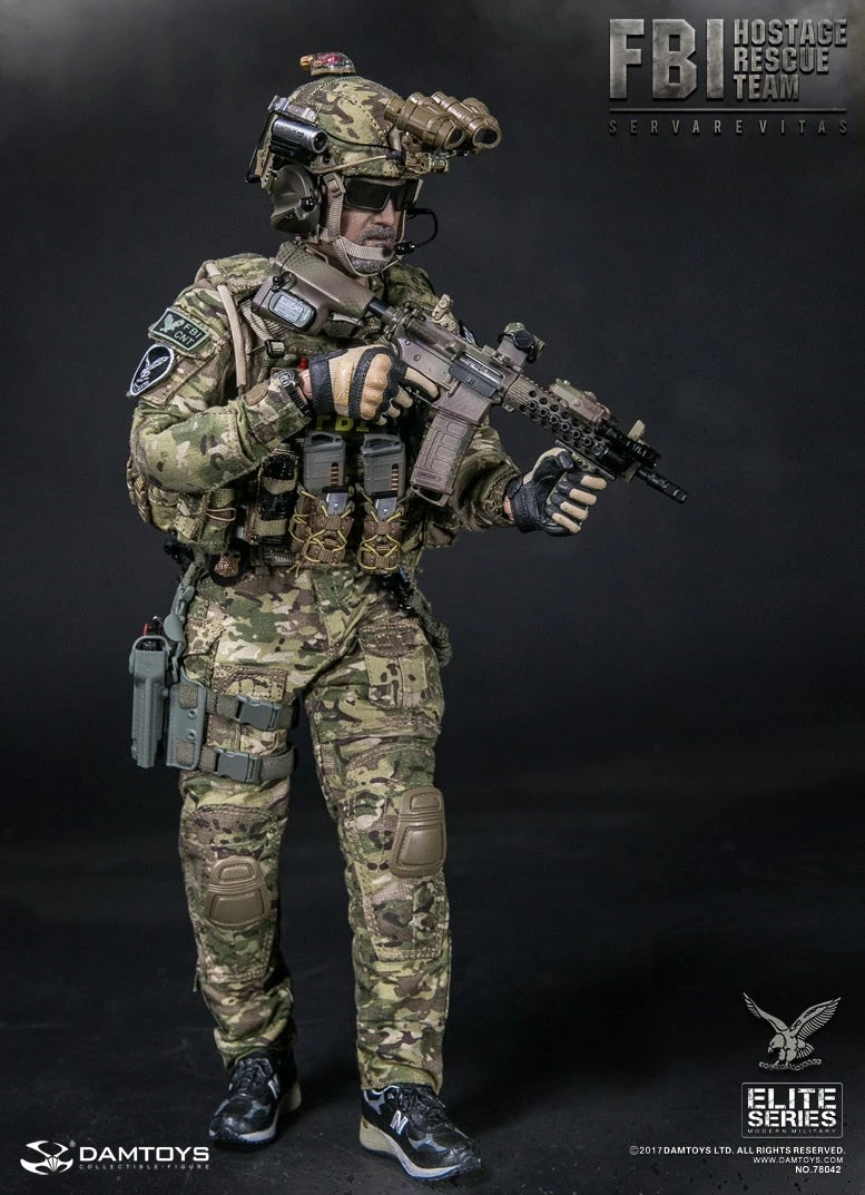 DamToys (DAM-78042) FBI HRT Agent Hostage Rescue Team 1/6 Scale Figure