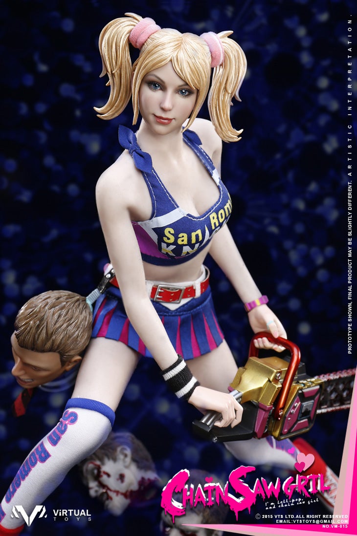 VTS toys ロリポップチェーンソー ガール 1/6 フィギュア VTS Toys [VTS-VM015] 1/6 Scale Chainsaw Girl Figure