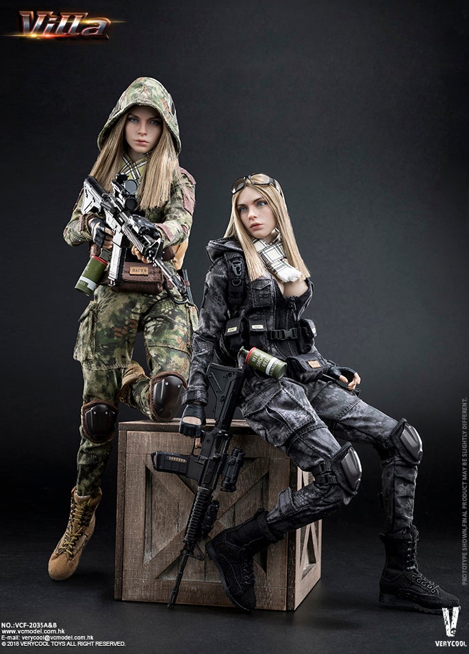 1/6 Scale Villa Sister Figure (2 Versions) by VeryCool