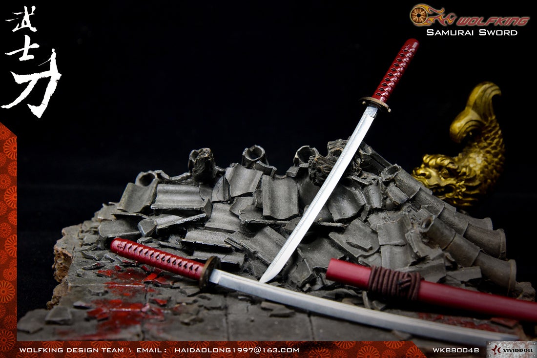 Wolfking [WK-88004] 1/6 Scale Samurai Sword Katana