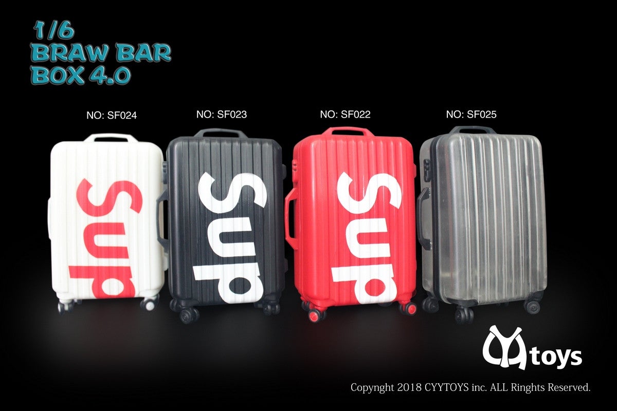 1/6 Scale Classic Multiwheel Luggage Suitcase (4 Colors) by CYY Toys