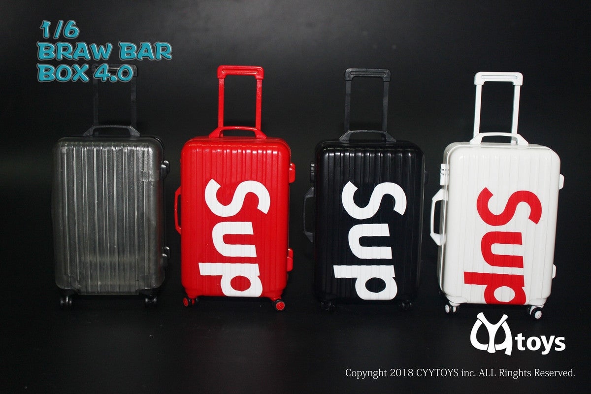 1/6 Scale Classic Multiwheel Luggage Suitcase (4 Colors) by CYY Toys