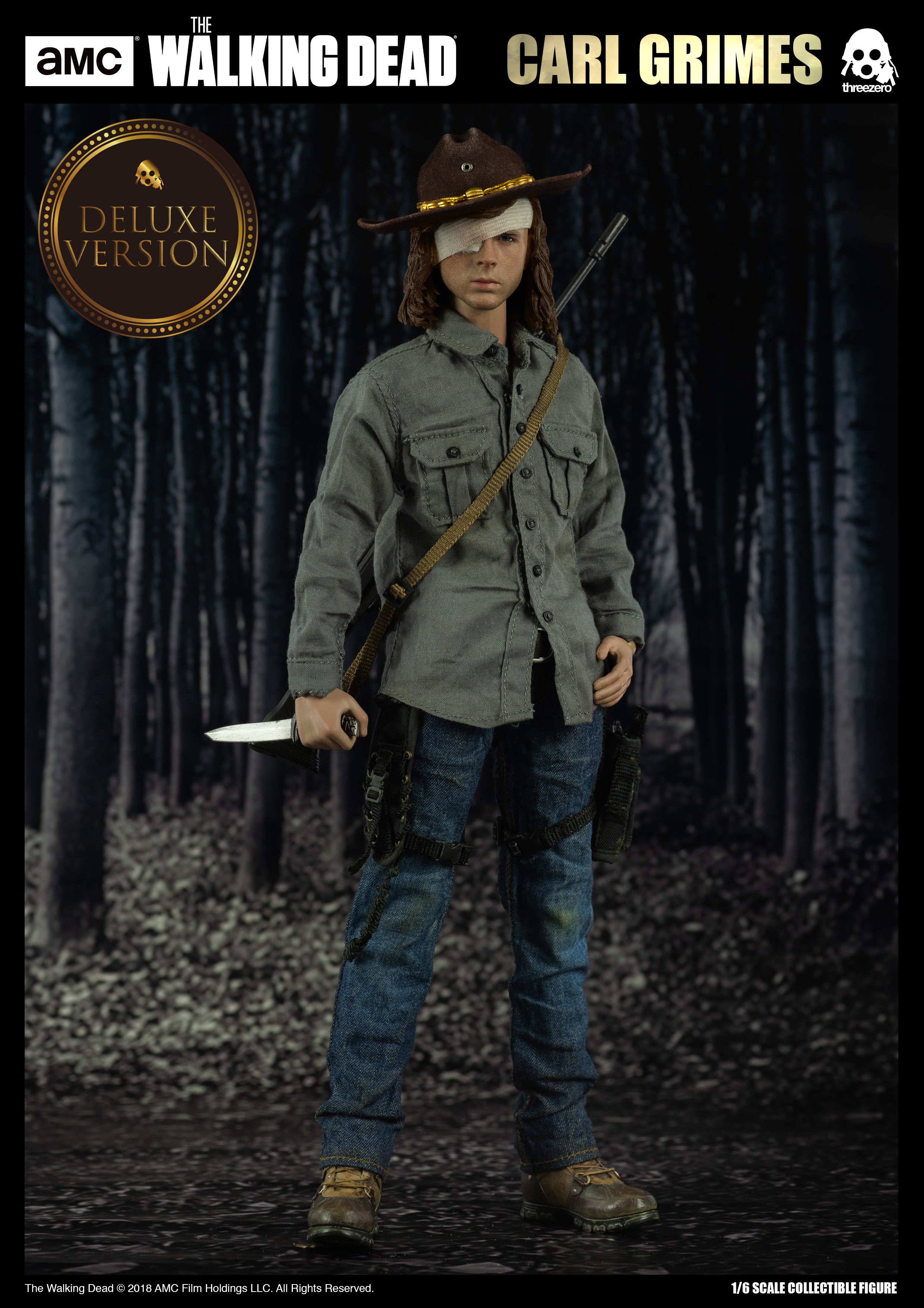 Threezero [3A-3Z0062DV] The Walking Dead - Carl Grimes 1/6th Scale