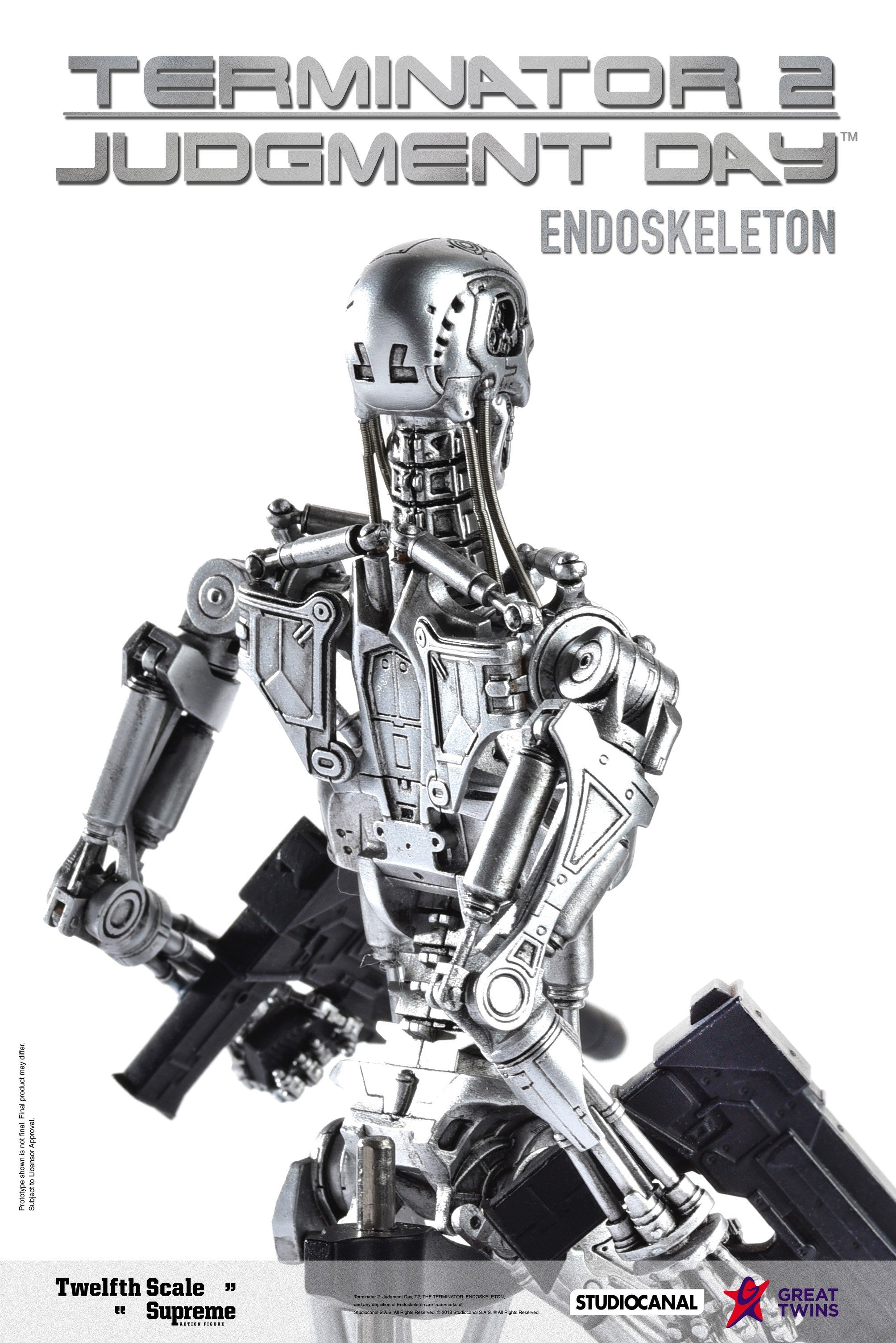 T-X Endoskeleton 1/12スケール フィギュア