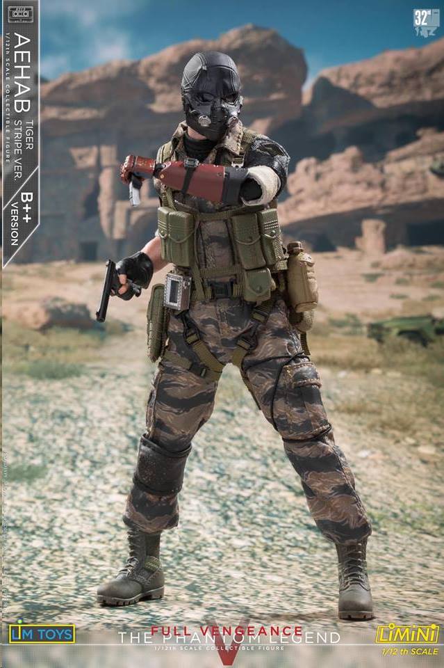 ゲームキャラクター LIMTOYS AHAB TIGER STRIPE S++ VER. This is the LIM toys Ahab tiger stripe S++ I just got it
