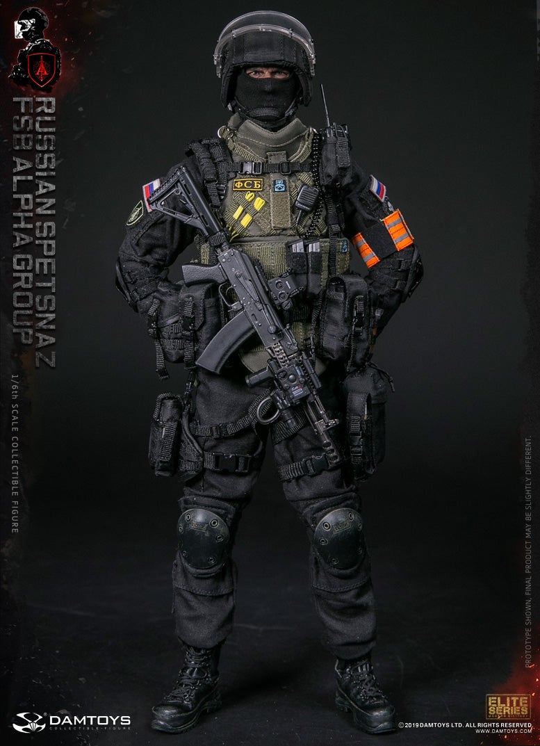 DAMTOYS (DAM-78064) Russian Spetsnaz FSB Alpha Group 1/6th Scale