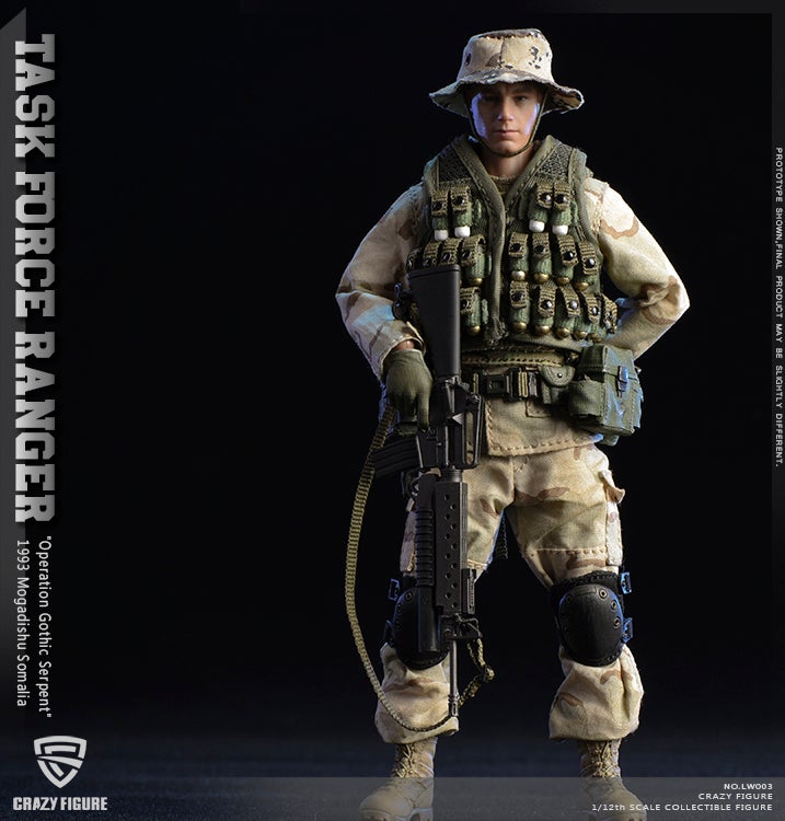 Crazy Figure [CF-LW003] 1/12 Scale US Military 75th Rangers