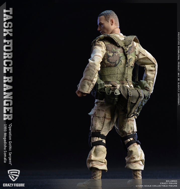 Crazy Figure [CF-LW003] 1/12 Scale US Military 75th Rangers