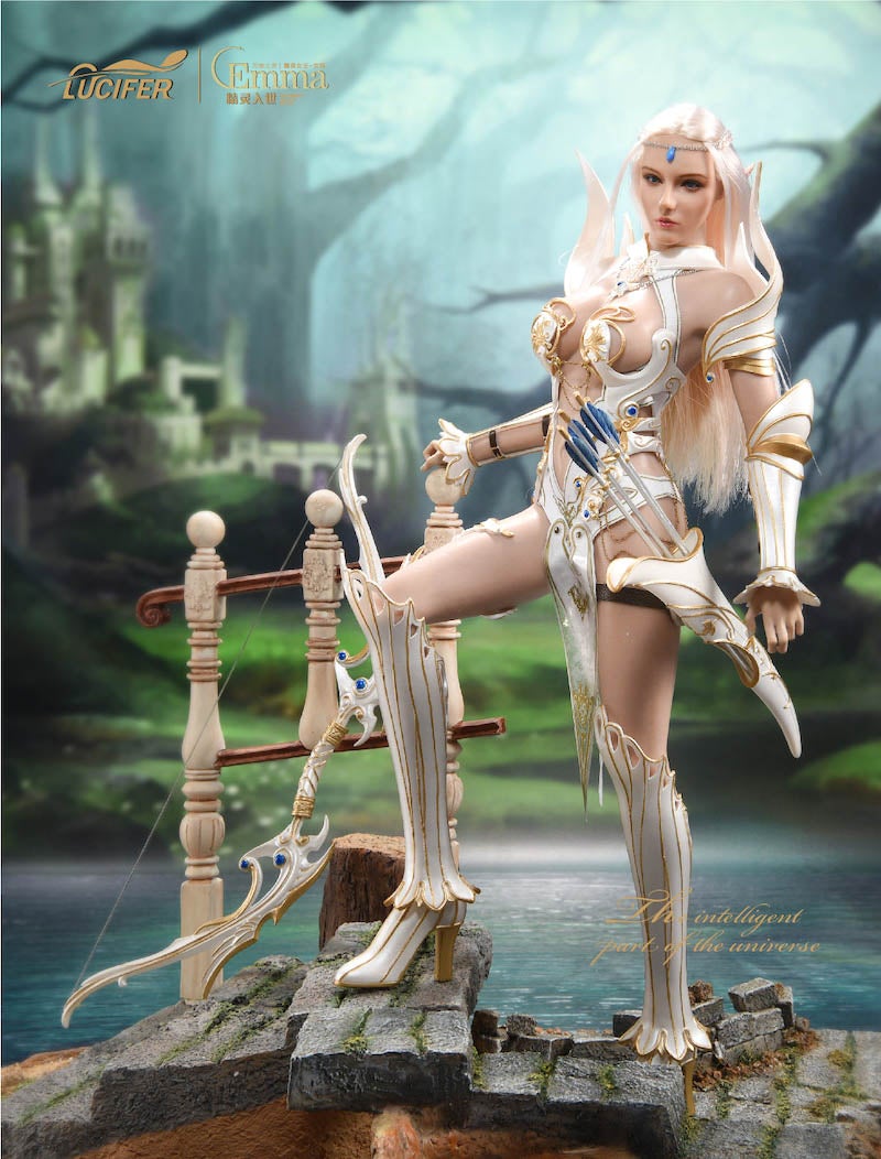 Lucifer [LXF-1904A] 1/6 Scale Elf Queen Emma Figure (Armor Version)