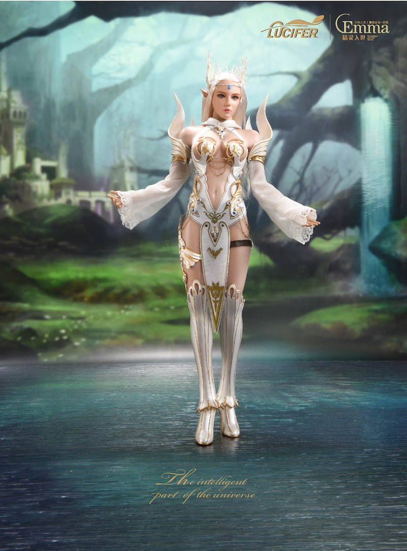 Lucifer [LXF-1904A] 1/6 Scale Elf Queen Emma Figure (Armor Version)
