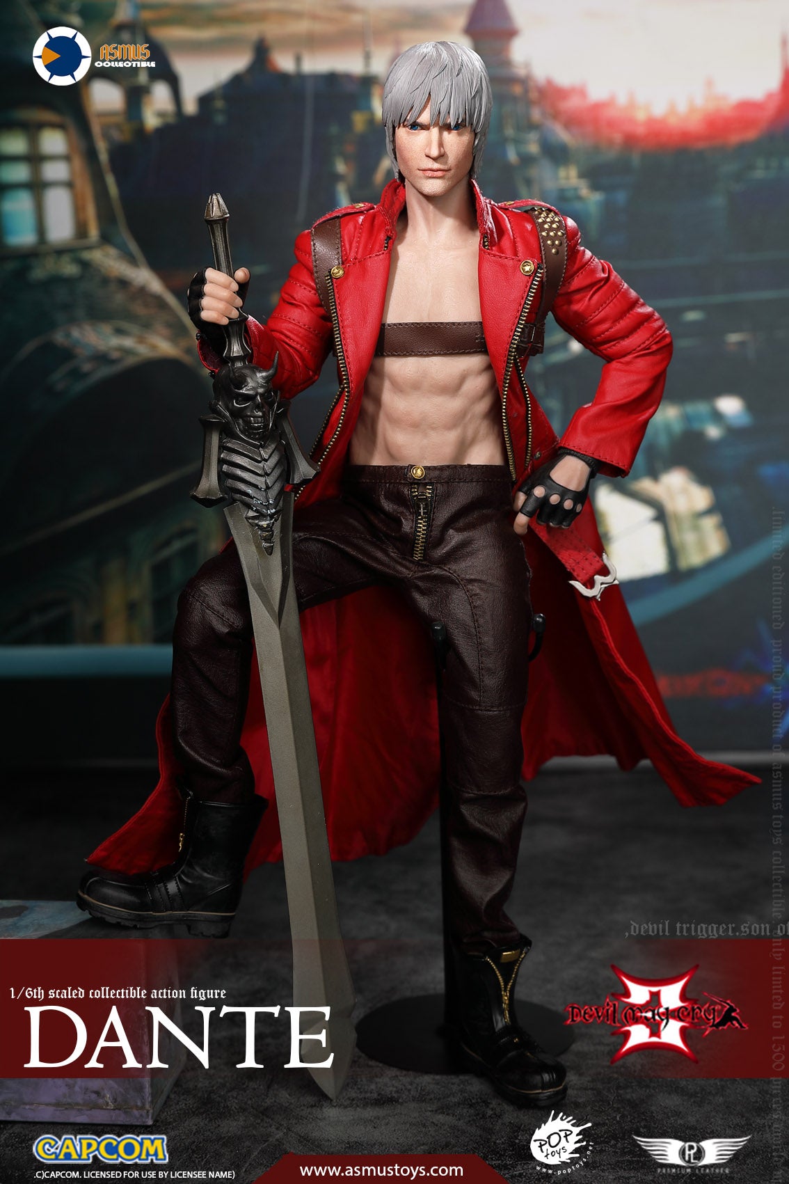 Devil May Cry 3 Dante 1:6 Scale Luxury Edition Action Figure