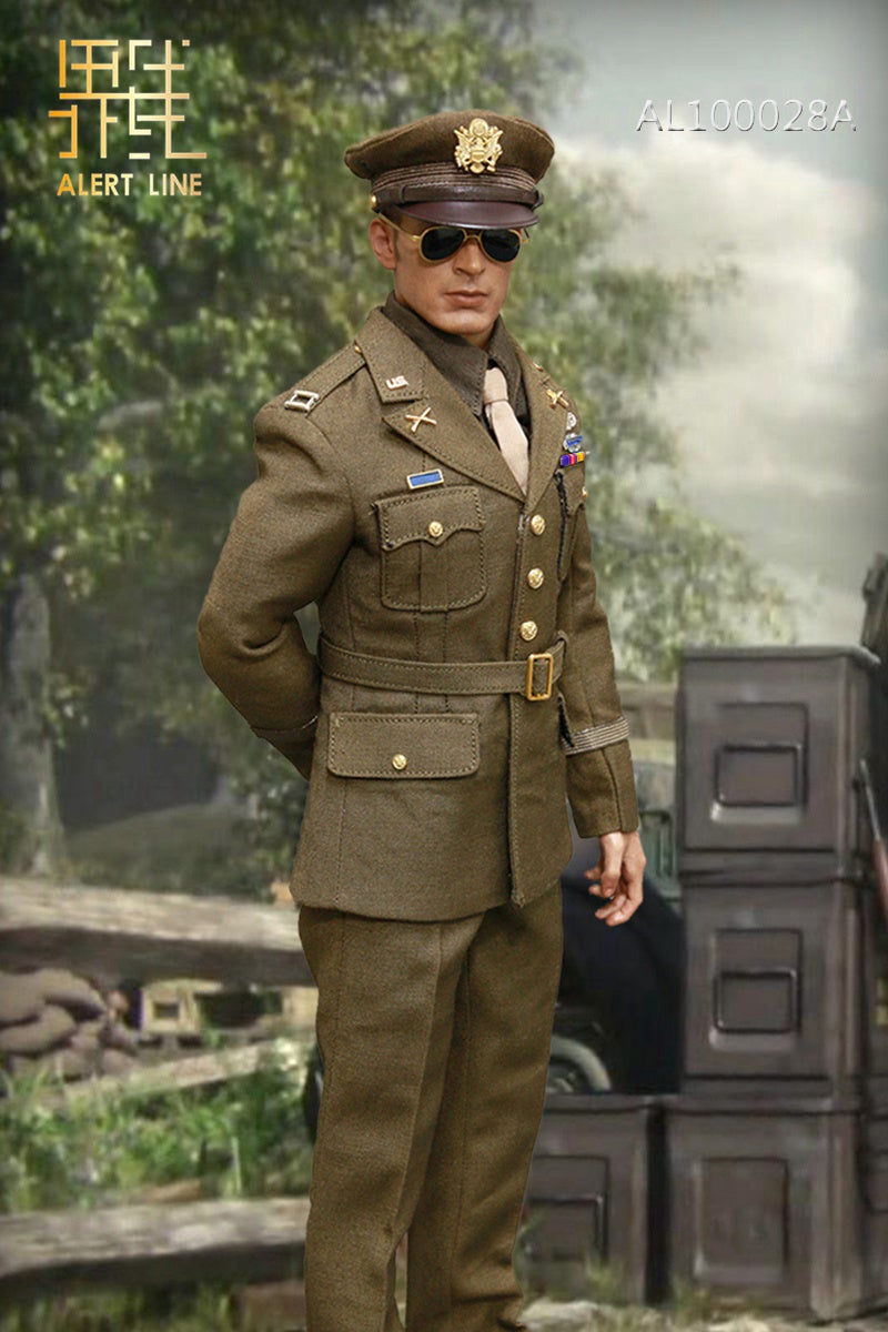 Alert Line (AL-100028A) 1/6 Scale WWII U.S. Army Captain