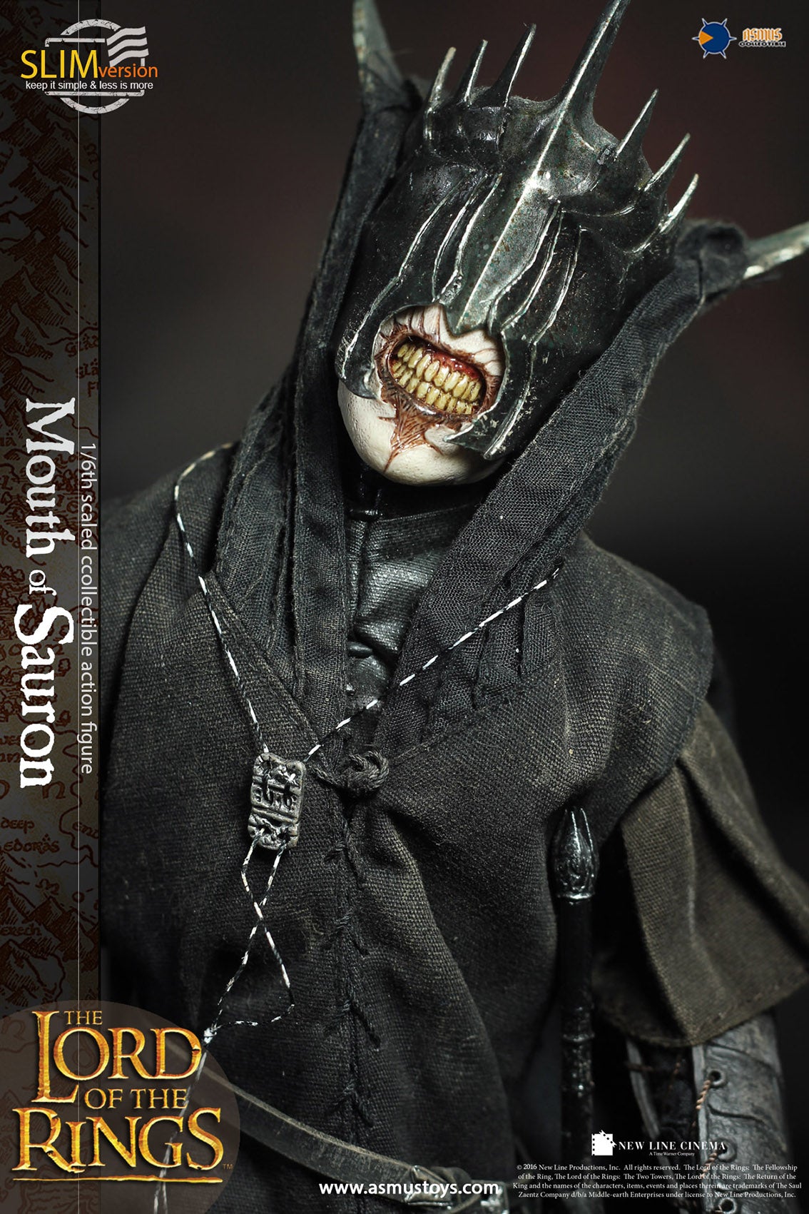 1/6 Scale The Lord of the Rings - The Mouth of Sauron Figure by Asmus Toys