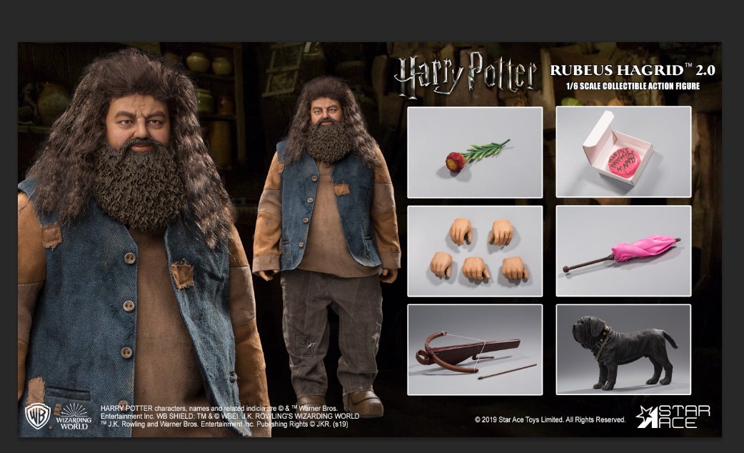 Star Ace Toys ハリー・ポッター ルビウス・ハグリッド SA0072 Rubeus Hagrid 2.0 Sixth Scale Figure by Star Ace Toys