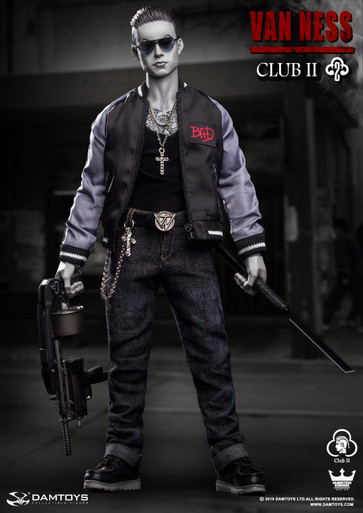 DamToys (DAM-GK017S) Van Ness 1/6th Scale Collectible Figure (Grey