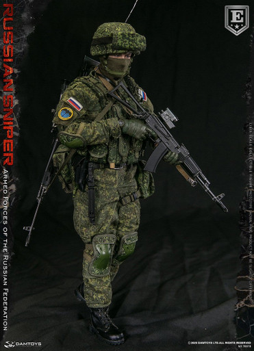 DamToys (DAM-78078) Armed Forces of the Russian Federation - Russian Sniper  1/6 Scale Collectible Figure (Elite Edition)