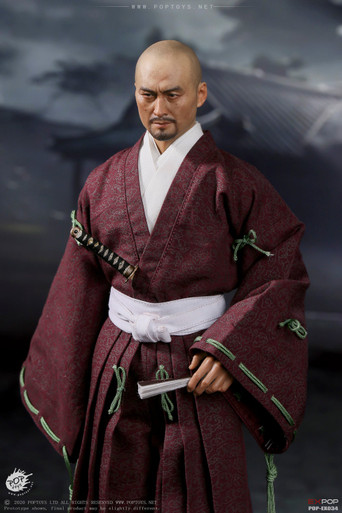 Pop Toys (EX034) Benevolent Samurai (Robes Version) 1/6th
