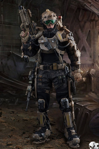 Soldier Story SSE002 1/18 Scale EXO-Skeleton Armor Suit XO