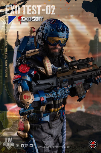 Soldier Story (SS125) 1/6 Scale EXO-Skeleton Armor Suit TEST