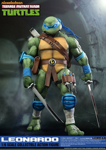 1/6 Scale Leonardo Teenage Mutant Ninja Turtle Figure by DreamEX