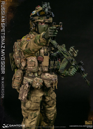DAMTOYS (78097) 1/6 Scale Russian Spetsnaz MVD SOBR in Kherson Figure