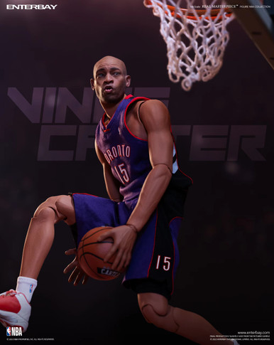 Vince Carter フィギュア 15番 トロント ENTERBAY NBA 1/6 VINCE CARTER RAPTORS & NETS SPECIAL EDITION