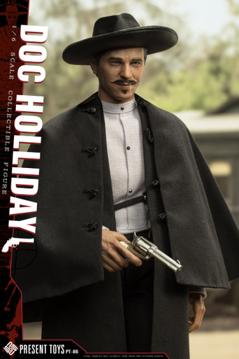 1/6 present toys ドク・ホリデイ ホットトイズ hottoys Present Toys (PT-SP86) 1/6 Scale Doc Holiday Figure
