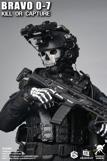 General's Armoury (GA1007) 1/6 Scale Bravo 0-7 Kill Or Capture Figure