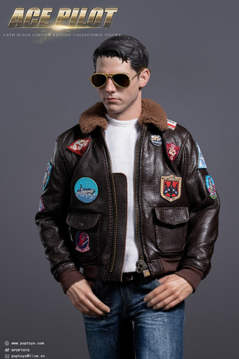 POP TOYS (EX059) 1/6 Scale Ace Pilot Figure (Casual Version)
