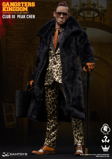 DamToys [DAM-GK018] Gangsters Kingdom Club 3 Peak Chen 1/6th Scale
