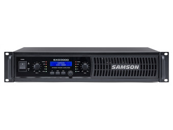 Samson  SXD3000 Stereo 450 watt power amp with DSP