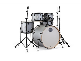 Mapex  Storm Textured Grey 22 10 12 16 14S w/ blk hw