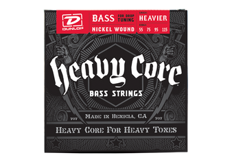 Dunlop    Heavy Core Bass Strings    45 105 (Heavier, Nickel Wound)