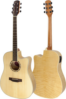 MARTINEZ   Acoustic / Electric Cutaway Guitar