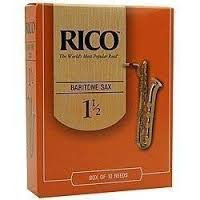 Alto Sax Reeds   1 1/2  pack of 10   Rico