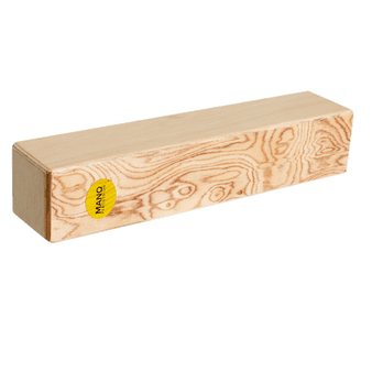MANO   Wooden hand shaker.