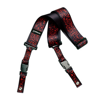 DiMARZIO Steve Vai Signature Cliplock ® Guitar Strap (Art Black)