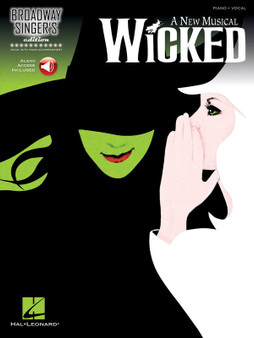 WICKED BROADWAY SINGERS EDITION BK/CD MUSIC BOOK