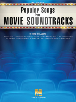 POPULAR SONGS FROM MOVIE SOUNDTRACKS MUSIC BOOK