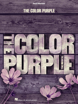 COLOR PURPLE THE MUSICAL VOCAL SELECTIONS MUSIC BOOK