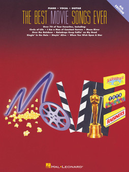 BEST MOVIE SONGS EVER PVG 4TH ED MUSIC BOOK