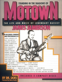 STANDING IN THE SHADOWS OF MOTOWN BK/CD SHEET MUSIC BOOK