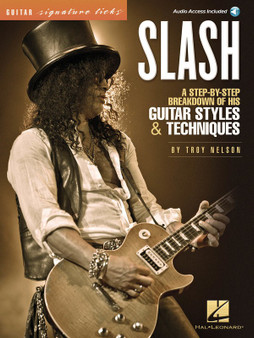 SLASH SIGNATURE LICKS BK/OLA SHEET MUSIC BOOK