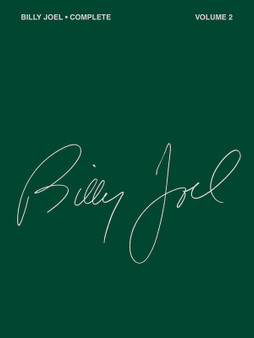 BILLY JOEL COMPLETE BK 2 SHEET MUSIC BOOK