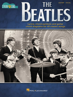 THE BEATLES - STRUM & SING GUITAR SHEET MUSIC BOOK