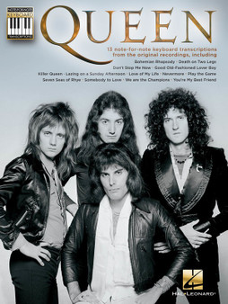 QUEEN NOTE FOR NOTE KEYBOARD TRANSCRIPTIONS SHEET MUSIC BOOK