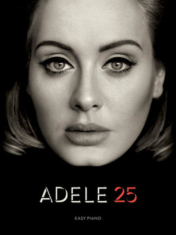 ADELE - 25 EASY PIANO SHEET MUSIC BOOK