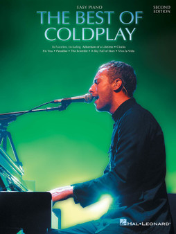 BEST OF COLDPLAY FOR EASY PIANO 2ND EDITION SHEET MUSIC BOOK